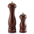 Salt Pepper Mill Grinder BBQ Tools Classical Oak Ceramic Grinding Core Handheld Wooden Salt And Pepper Mill Set